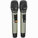 Микрофонный комплект Tesler WMS-720 золотистый [4870824]