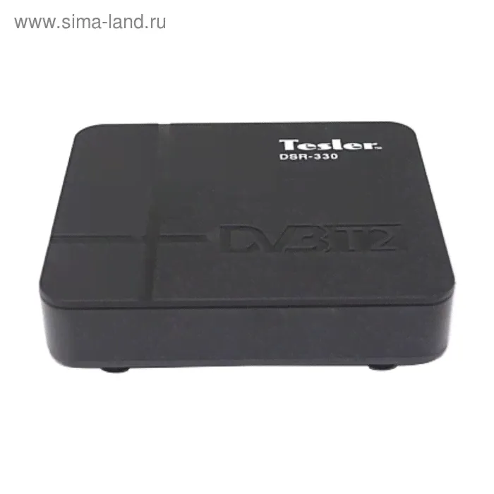 Цифровая ТВ приставка TESLER DSR-330 DVB-T2 черный