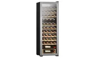 Винный шкаф TESLER CWC-400 серебристый, черный