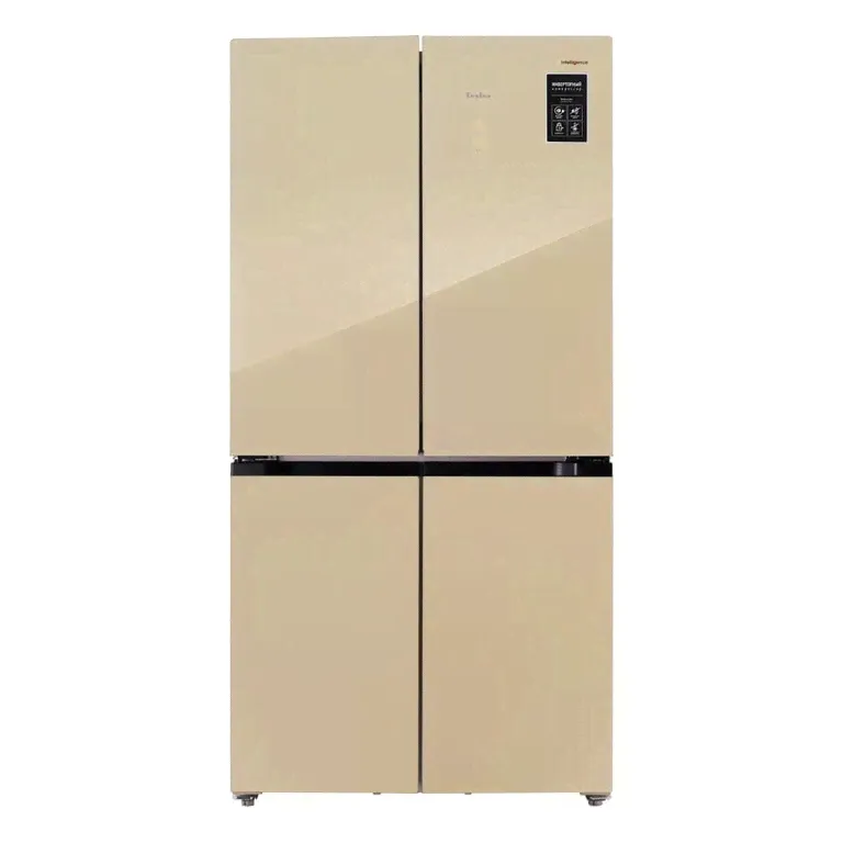 Холодильник TESLER RCD-545I Beige glass