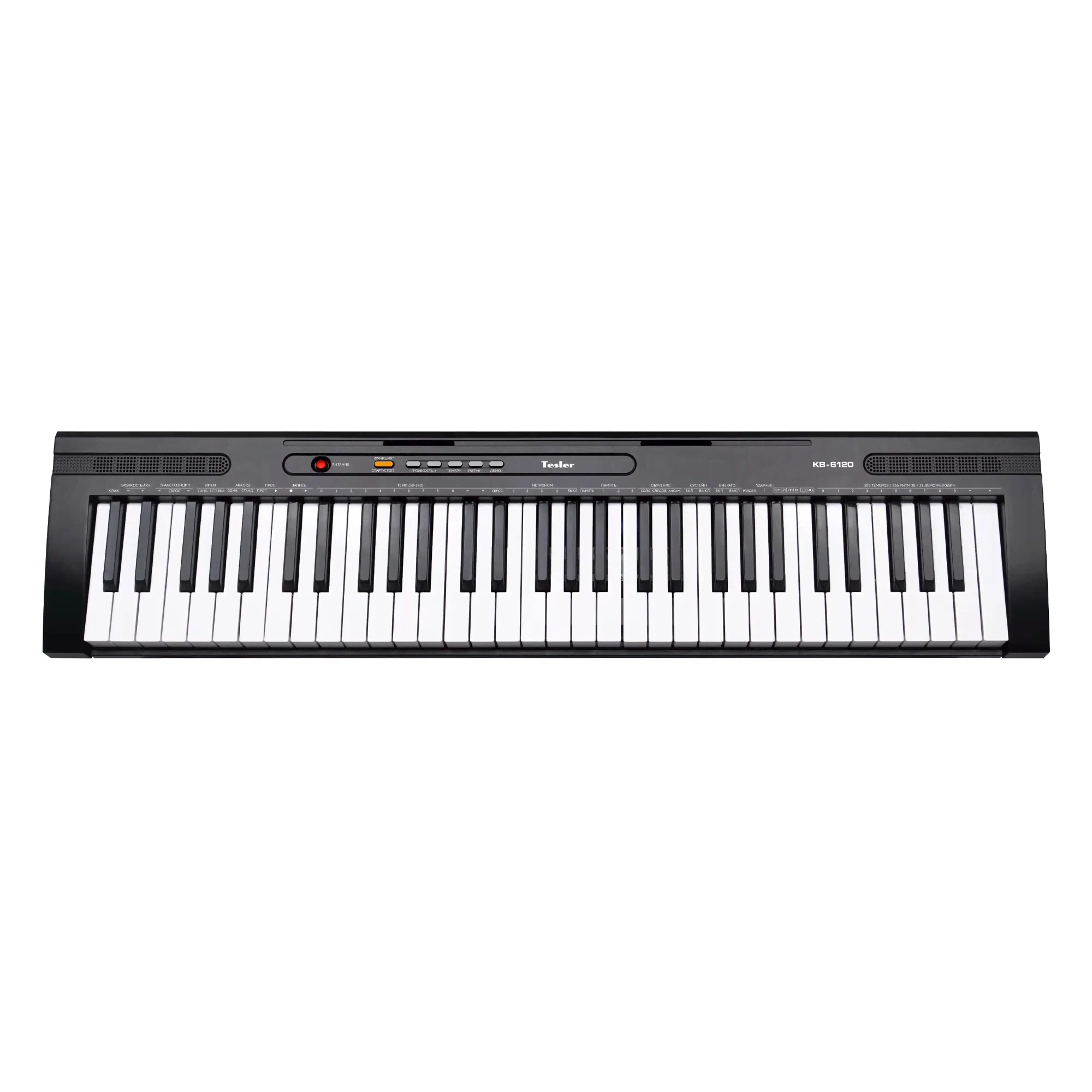 Синтезатор TESLER KB-6120, Черный, KB-6120-0