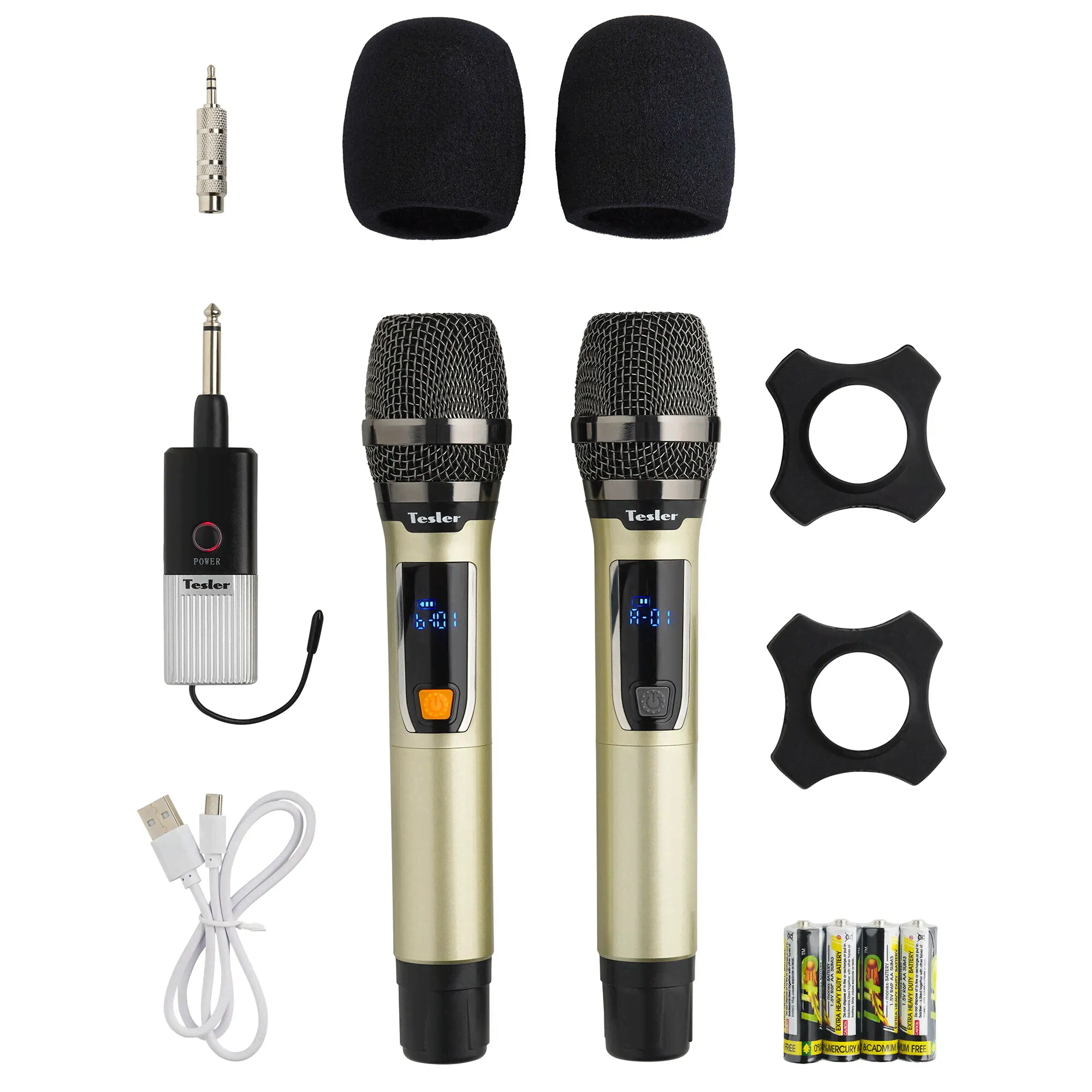 Wharfedale Караоке-система Tesler WMS-720 микрофон-3