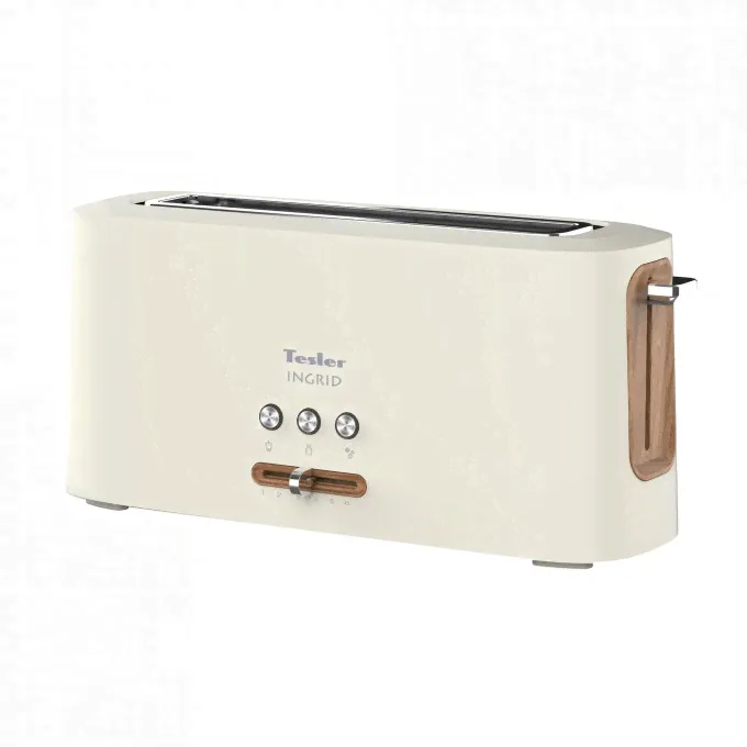 Тостер TESLER TT-140 бежевый TT-140 BEIGE