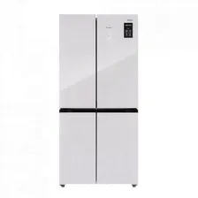 Холодильник TESLER RCD-482I белый RCD-482I WHITE GLASS
