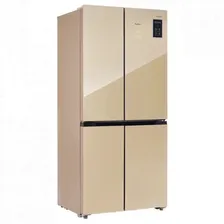 Холодильник TESLER RCD-482I бежевый RCD-482I BEIGE GLASS