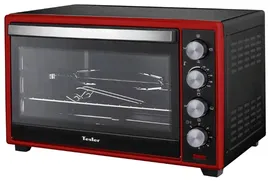 Мини-печь Tesler EOGC-5550 черный/красный