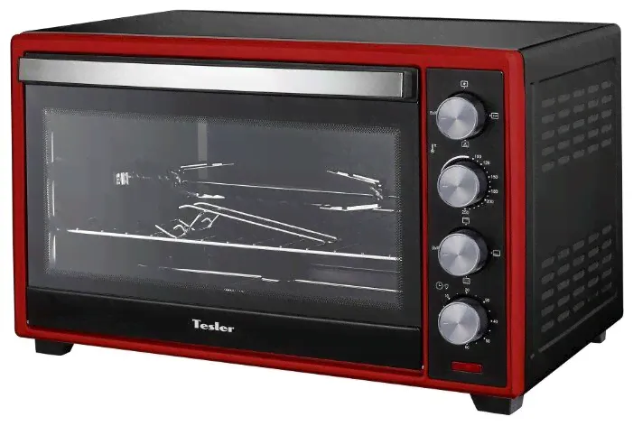 Мини-печь Tesler EOGC-5550 черный/красный