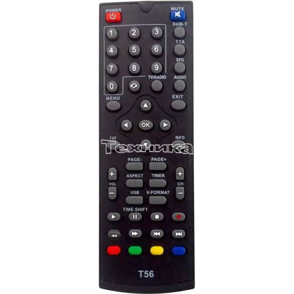 Пульт World Vision T36 / T56 (Tesler / Patix Digital)