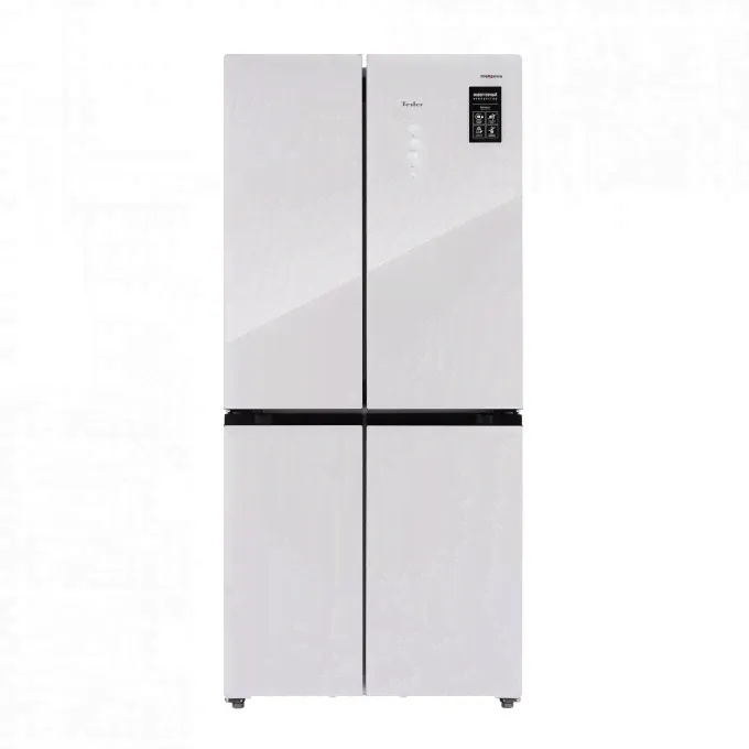 Холодильник TESLER RCD-482I белый RCD-482I WHITE GLASS