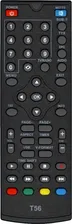 Пульт для цифровых приставок Tesler DSR-420, DSR-590I, DSR-710