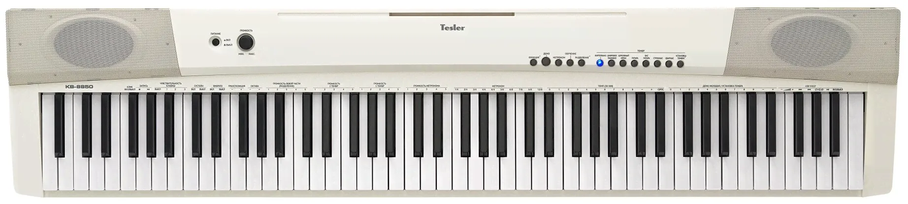 Цифровое пианино Tesler KB-8850 белый